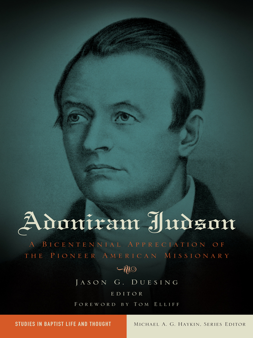 Title details for Adoniram Judson by Jason G. Duesing - Wait list